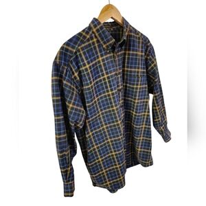 Vintage  Charles F. Orvis Signature Collection Plaid Long Sleeve Shirt SZ Large